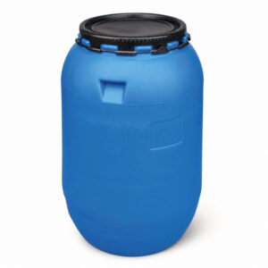 Caneca Plástica 208 Litros Tapa Uña