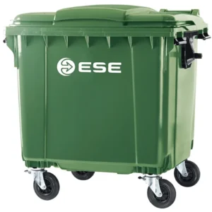 Carro Contenedor 1100 L Verde