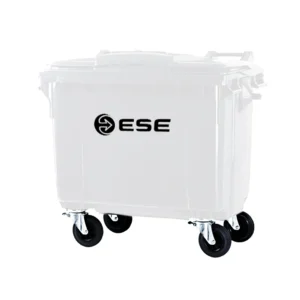 Carro Contenedor 660 L Blanco