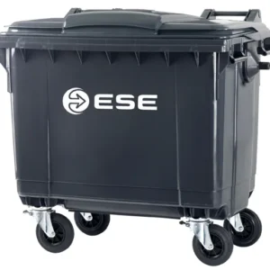 Carro Contenedor 660 L Negro