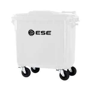 Carro Contenedor 770 L Blanco