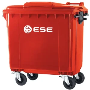 Carro Contenedor 770 L Rojo