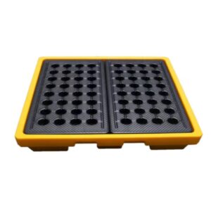 Estiba Antiderrame 4 Posiciones 130x130x15cm (150 Litros) CDR