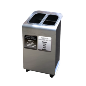 Punto Ecológico Acero Inoxidable 70 Litros